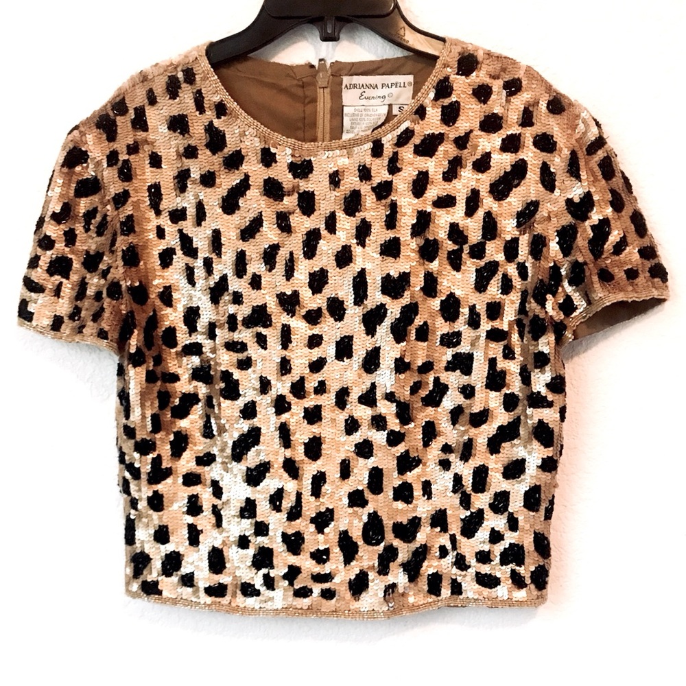 Vintage Sequin Top